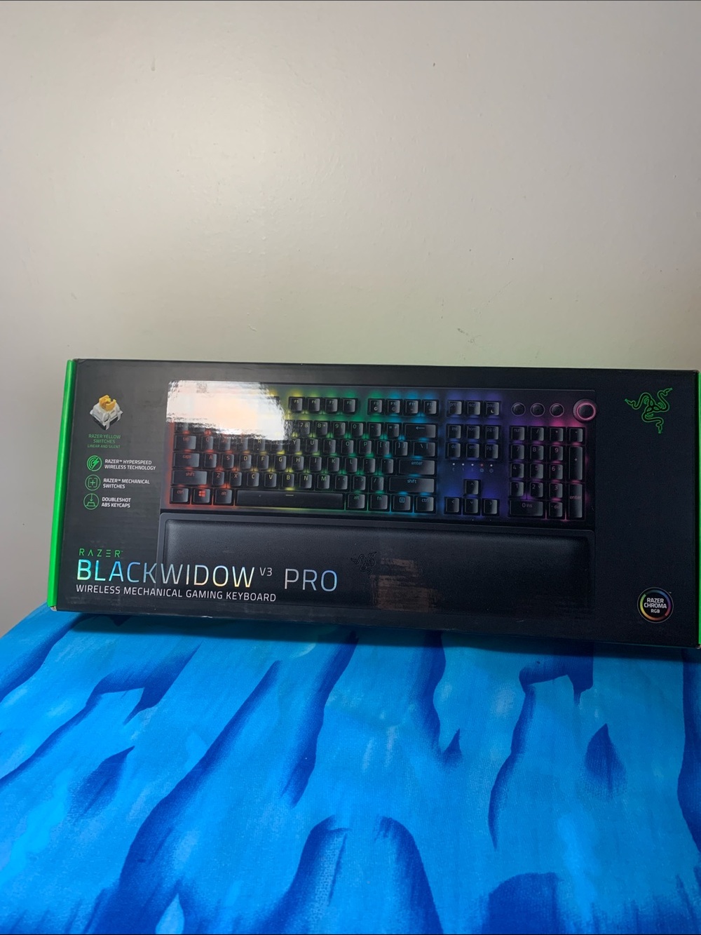 Razer BlackWidow V3 Pro RGB Mechanical Keyboard - Black
